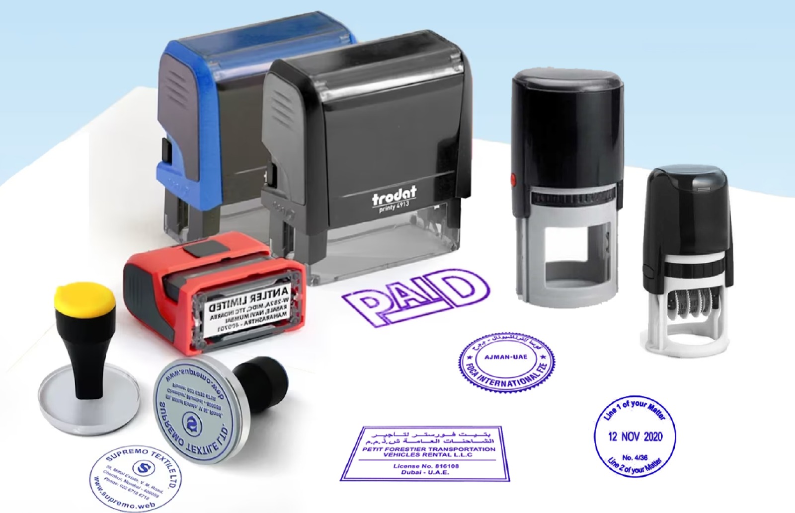 Company Stamp rubber stamp